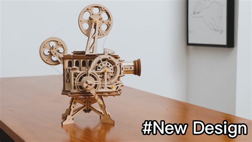 Robotime Rokr US Warehouse Educational Toys Gifts LK601 Vitascope 3D Wooden Puzzles for Dropshipping