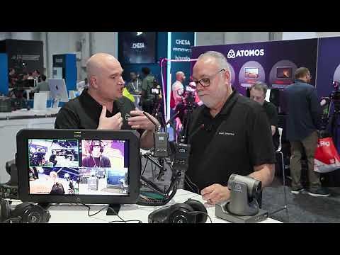Atomos Introduces TX RX 4K & HD Wireless Video Transmitter & Receiver System NAB 2025