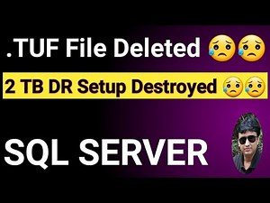 SQL Server .TUF File || Log shipping .tuf files || SQL Server Log Shipping || SQL Server DR Setup