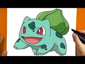 How to Draw Bulbasaur Pokemon | easy draw for Beginners