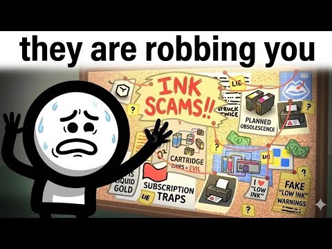 The Printer Scam (they are robbing YOU!)