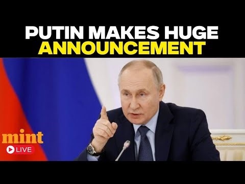 Putin LIVE: Putin's Stunning Announcement | Vladimir Putin Latest News LIVE | Russia News LIVE |