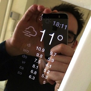 This Magic Mirror Will Tell You, In Words, How Good You Look Runs on Pi @Raspberry_pi #piday #raspberrypi