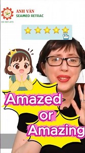 Amazed vs Amazing: What’s the Difference? #SEAMEO_RETRAC #englishvocabulary #fyp