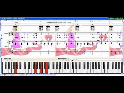 SANTA MARÍA DEL CAMINO (PARTITURA)