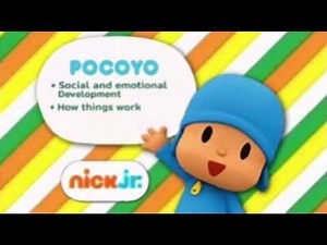 Pocoyo curriculum board 2014 extremely rare