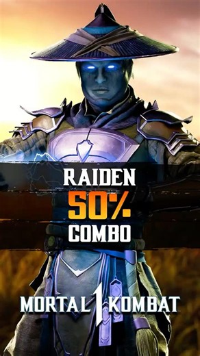 MK1 Raiden 50% Combo! #mortalkombat1 #shorts