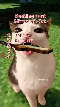 top 5 best Minecraft Cat #ranked #cat #minecraft #best #foryou