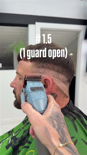 Master the High Fade and Italian Beard – Pro Clipper Techniques #fade #barber #lineup