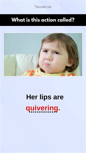 Teachonic | WHAT IS THIS ACTION CALLED? Small movements have specific names in English — do you know them? Learn today: •Wiggling – small... | Instagram