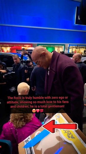 Dwayne "The Rock" Johnson gives commendable level of respect and love to CHILDRENS #love #children