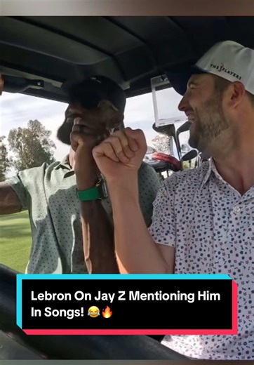 Lebron Shares His Opinion On JayZ Mentioning Him In Songs! 😂👊🏼 #lebronjames #foryoupage #trending #golfcontent #targetauduence