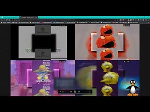YTPMV Sesame Street Scan Mashup 4x