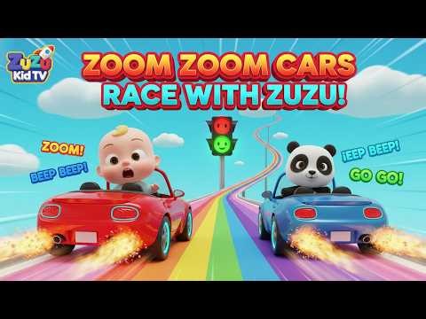 Zoom Zoom Cars with Zuzu – Fun Vehicle Adventure & Movement Toddler Nursery Rhyme