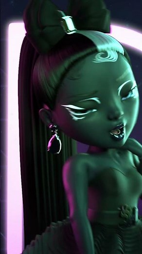 Shadow High Dances to Their Own Beat! 🎵🖤 Rainbow High #shorts