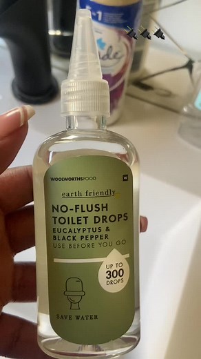 Woolworths SA No-Flush Toilet Drops: Odor Removal & Freshness