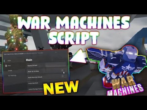 *NEW* War Machines Script (PASTEBIN 2025) (MOB HITBOX , AUTOFARM, KILLAURA)