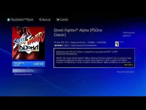 Street Fighter Alpha PSN (PS3-PSOne Classic) PS Store
