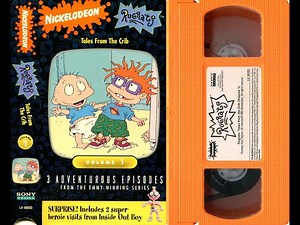 Opening/Closing to Rugrats - Volume 1: Tales from the Crib (US VHS; 1993)