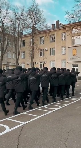 Primul pas... #Academia #poliția #RM #MAI #student #MILITAR