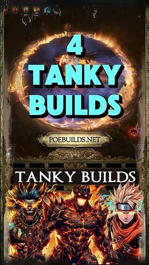 [PoE 3.26] 4 SUPER TANKY BUILDS - POE BUILDS
