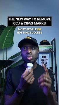 THE NEW WAY TO REMOVE CCJ & CIFAS MARKERS