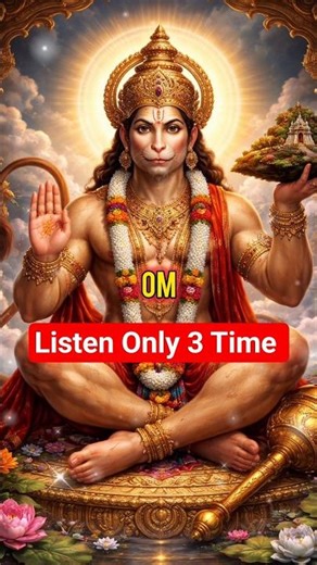 Powerful Hanuman Mantra 🔱 Remove Fear, Evil Eye & Negative Energy Instantly | Hanuman Ji Mantra