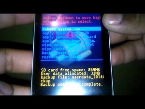 Lanix s106. Entrar modo recovery