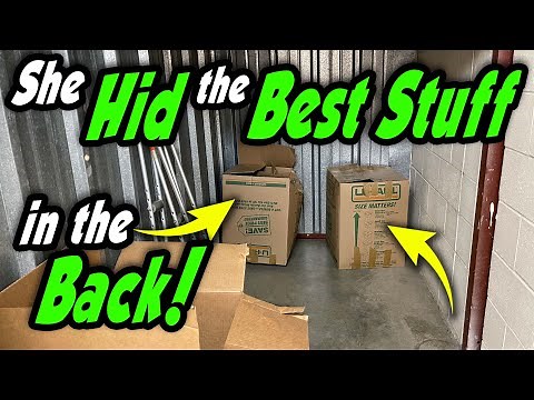 In the DEEPEST, DARKEST corners of this locker, the treasures she hid away hoping no one would find!