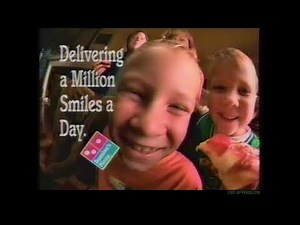 1997 Domino's Deep Dish Pizza Commercial - Delivering a Million Smiles a Day