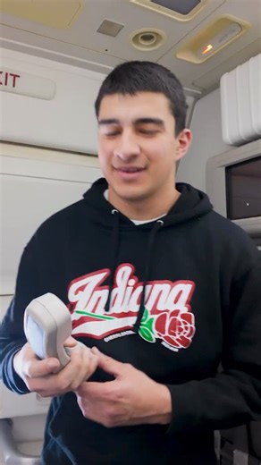 Landed and loud. Go Hoosiers! 🔊 | Indiana University