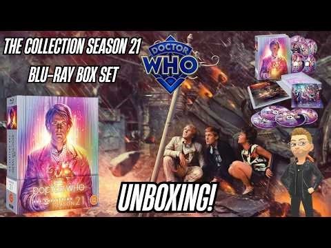 Doctor Who: The Collection Season 21 Blu-ray Box Set Unboxing