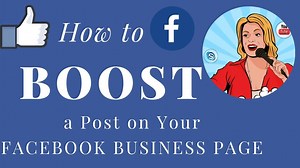 How to BOOST a Post from a Facebook Business Page. The NEW FACEBOOK...