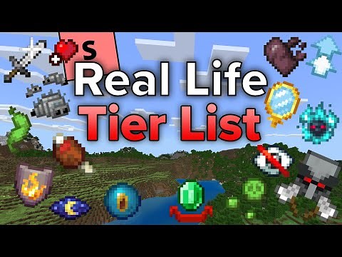 TIERLIST - Ranking EVERY Minecraft Effect by how good they'd be IN REAL LIFE!