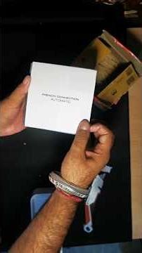 French Connection Automatic Watch #frenchconnection #youtubeshorts #unboxing