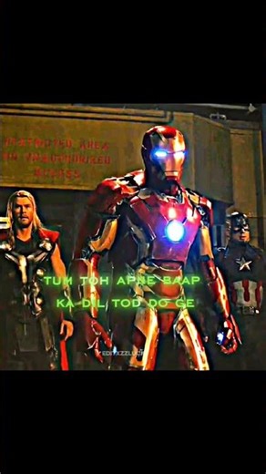Tony Stark’s Most Savage Line | "Na Munna Na" Scene | Iron Man Status#AgeOfUltron#MarvelIndia#edit
