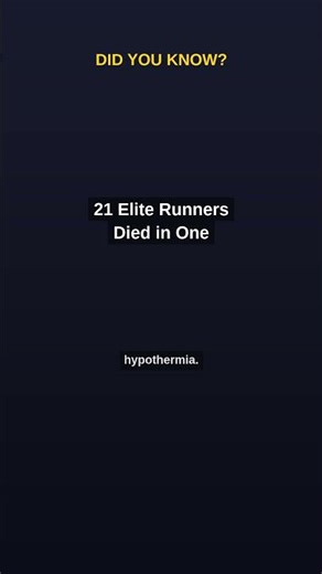 21 Elite Runners Died in One Race—Here's Why