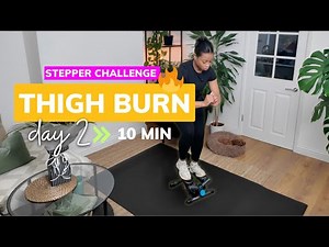 Mini Stepper Workout – Lower Body Burn (Day 2 No Equipment | January Step Challenge 2026)