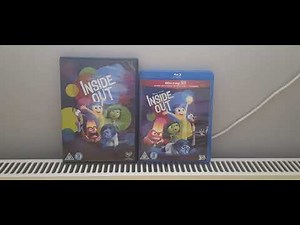 Inside Out (UK) DVD and Blu-ray 3D Unboxing