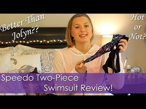 Speedo Two-Piece Swimsuit Review! Hot or Not? Better Than Jolyn??!
