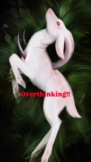 Overthinking destroy you 💔 #shorts #goat #trending #viralshorts