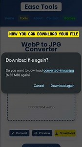 How to Convert WebP to JPG Online #shorts #hacks
