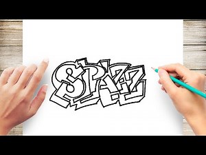 How to Draw Graffiti Step by Step for Beginner