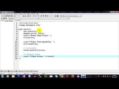 How to Calculate Quantity Price in C++ DevC++