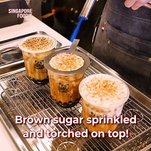 Daboba is finally opened in Singapore with one of the best Brown Sugar Pearl Milk 😱 | Singapore Foodie