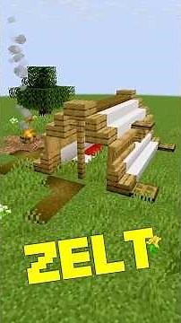 Zelt bauen in Minecraft | LarsLP #minecraft #viral