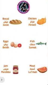 Exploring Arabic Vocabulary: Fruits and Drinks #arabicforbeginners #arabicphrases