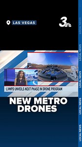 Las Vegas police announced an expansion to their drone program which will now include the small aircraft launching remotely from 13 rooftops around the valley. Las Vegas Metropolitan Police said three drones will be housed at locations called Skyports. These are police and fire stations along with structures built for the project. Each one will consist of three drone docking stations where the aircraft will charge and download mission data. Koren referenced the 1960s animated sitcom about a fami
