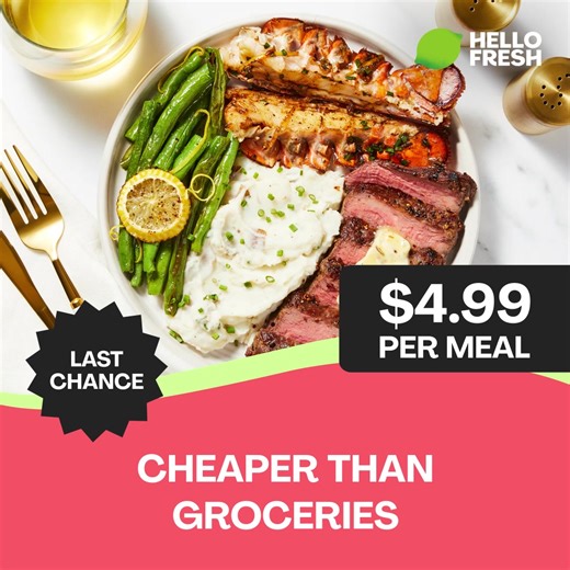 Free Breakfast For LIFE with America's Most Popular Meal Kit👇 😍16 Free Meals 🍱Now 140 menu items 🥘Ready to eat oven ready meals ✅Quick & Easy meals (20 min options) 🧼Low prep, easy cleanup options 💪Carb & Calorie Smart Free breakfast item per order, for as long as your subscription is active | HelloFresh