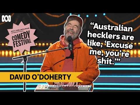 Why David O'Doherty loves doing comedy in Australia | Melbourne International Comedy Festival